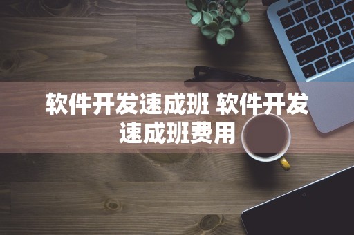 软件开发速成班 软件开发速成班费用