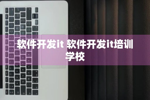 软件开发it 软件开发it培训学校