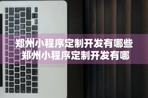 郑州小程序定制开发有哪些 郑州小程序定制开发有哪些项目