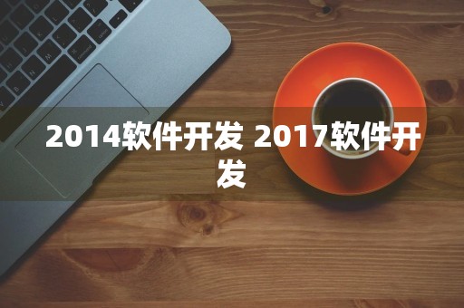 2014软件开发 2017软件开发