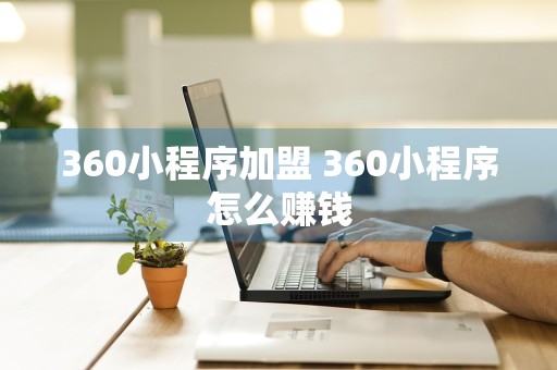 360小程序加盟 360小程序怎么赚钱