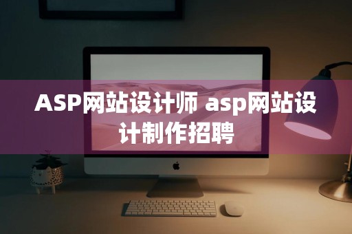 ASP网站设计师 asp网站设计制作招聘