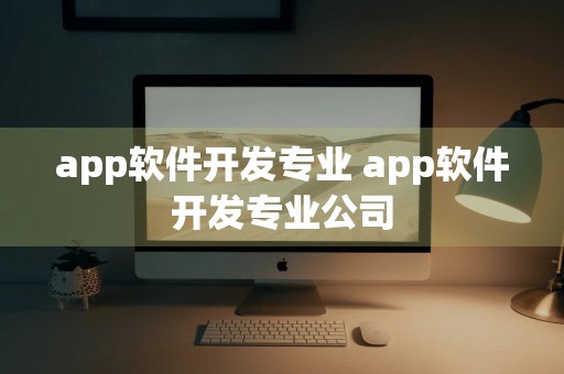 app软件开发专业 app软件开发专业公司