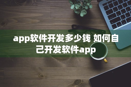 app软件开发多少钱 如何自己开发软件app