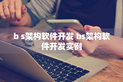 b s架构软件开发 bs架构软件开发实例