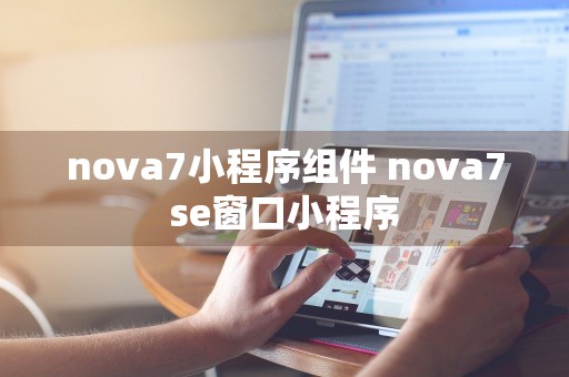 nova7小程序组件 nova7se窗口小程序