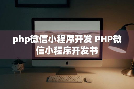 php微信小程序开发 PHP微信小程序开发书