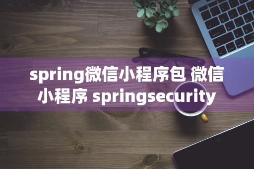 spring微信小程序包 微信小程序 springsecurity